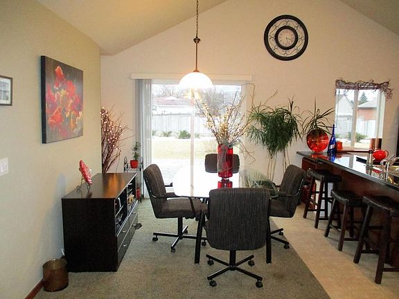 Patio door to deck