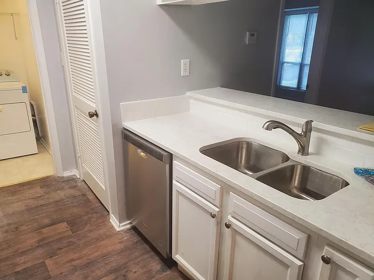 New dishwasher and new granite countertops