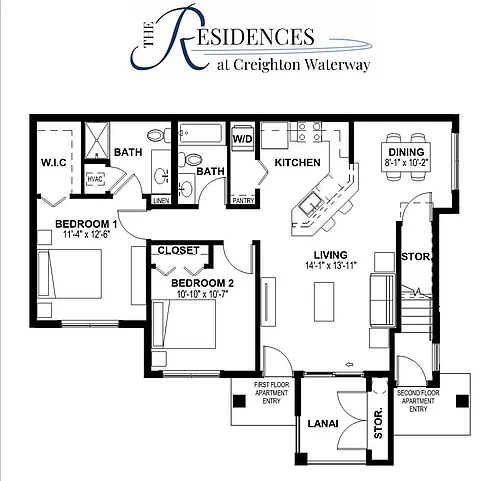 Floor plan Sand Dollar