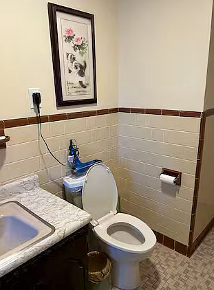 Shared washroom at 2nd floor