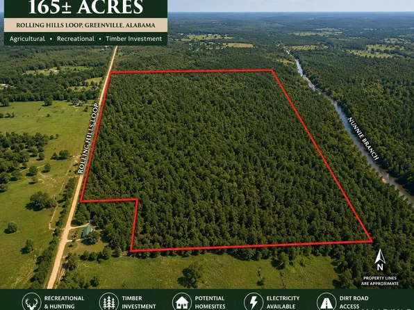 0 Rolling Hills Loop, Greenville, AL 36037