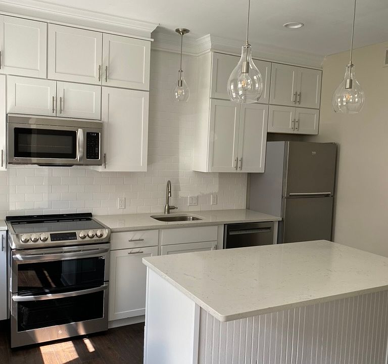 New stainless steel appliances