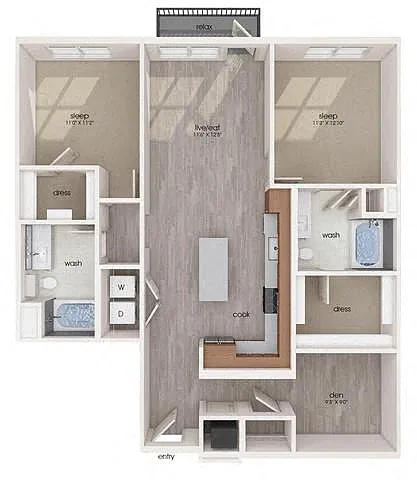 Floor plan B07D