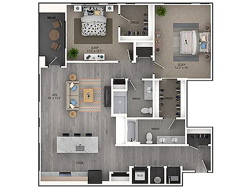 Floor plan C7