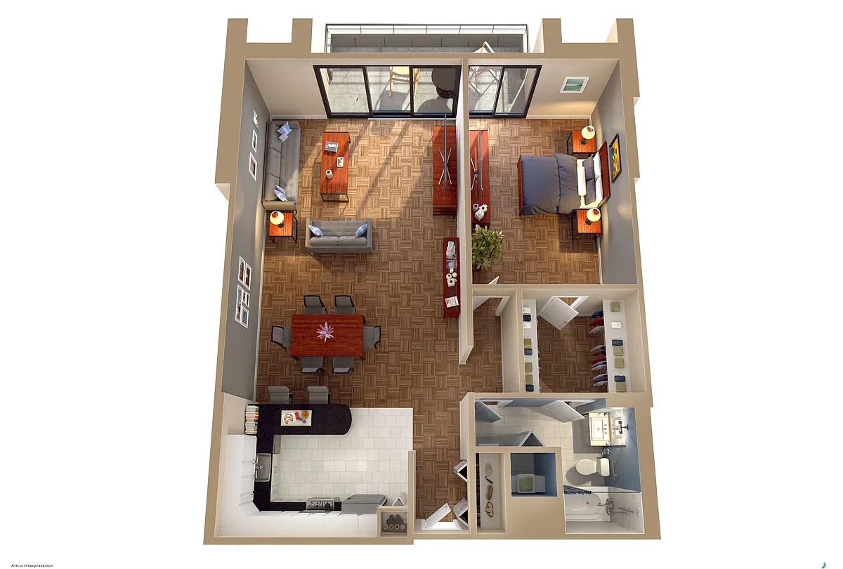 Floor plan Vermont