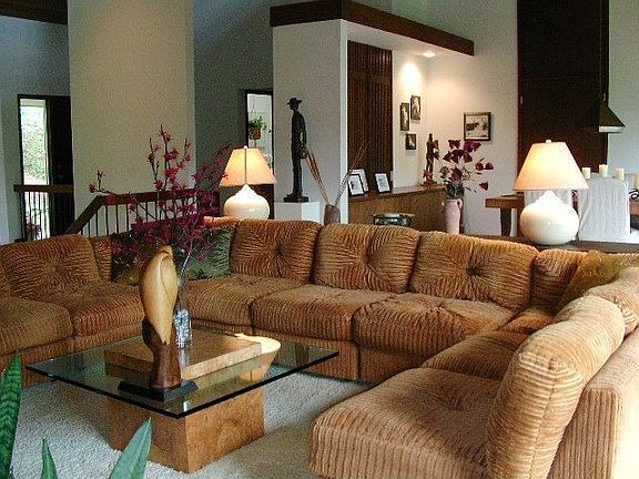 Living Room with hardwood floors