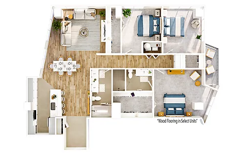 Floor plan FC1R