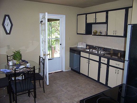 kitchen from living room