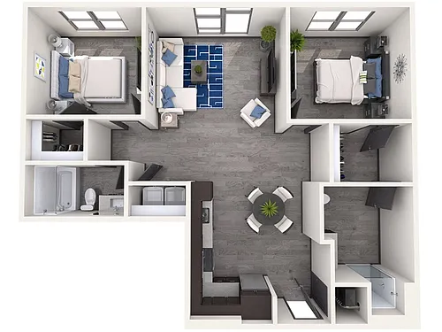 Floor plan B1