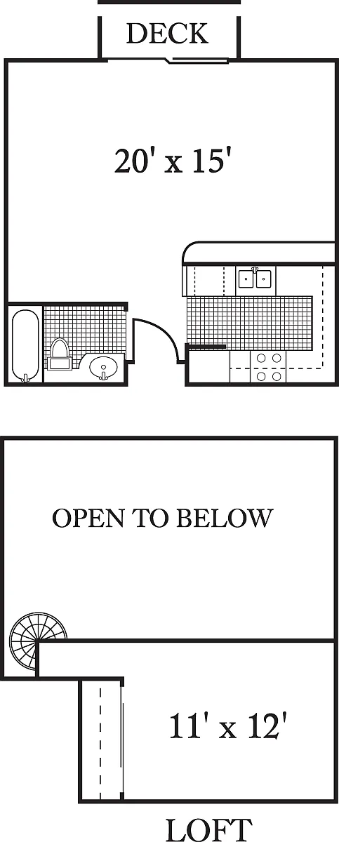Floor plan The Avalon
