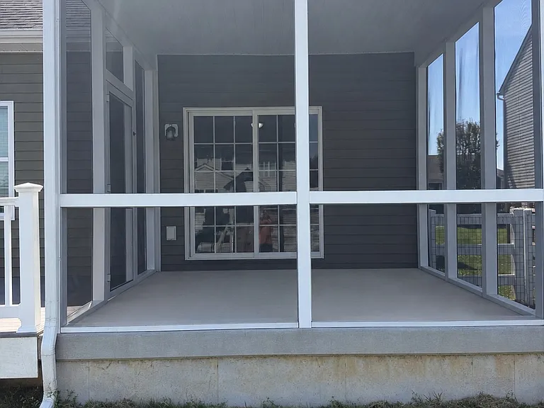 Screened porch