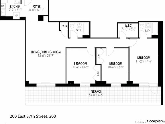 2nd image of 200 E 87th St APT 20B