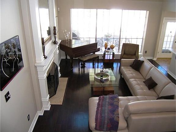 View of Living Room From Above