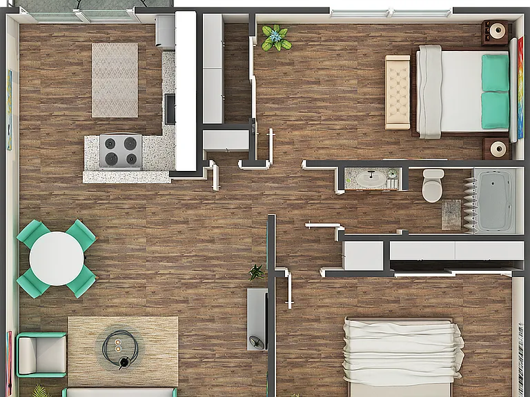 Azure 2x1 Floorplan Azure 2x1 Floorplan