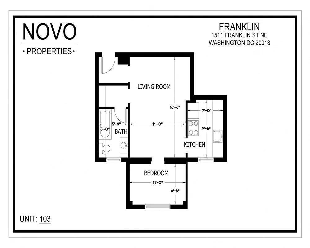 Floor plan Studio