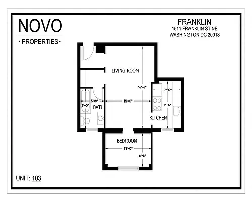 Floor plan Studio