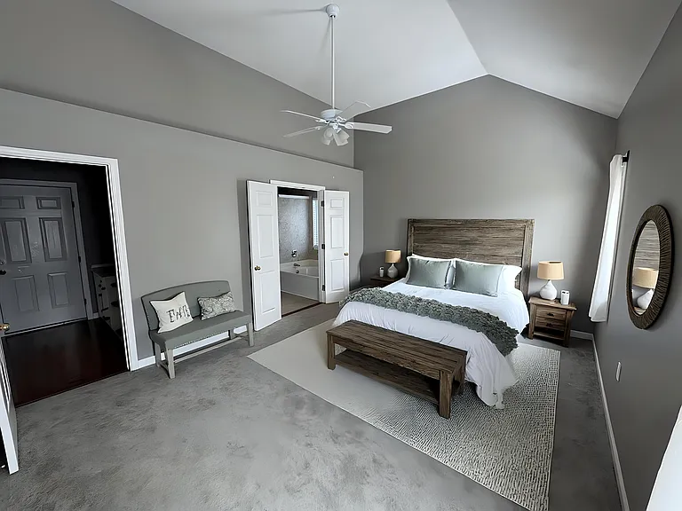 Primary bedroom on main level