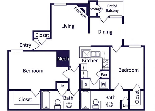 Floor plan B2