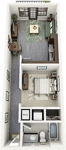 Floor plan Westcott