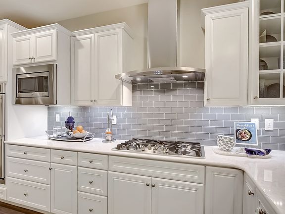Kitchen with ample cabinet space