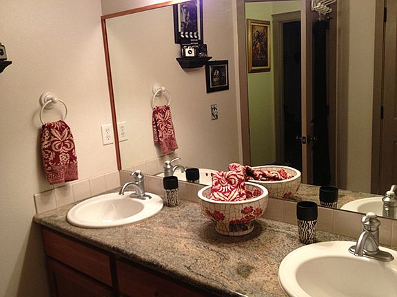 Upstairs Bathroom, Granite Counters