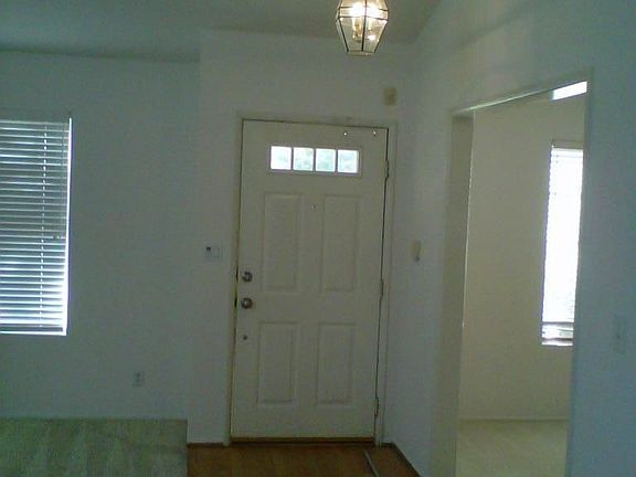 Wood Floor Entry