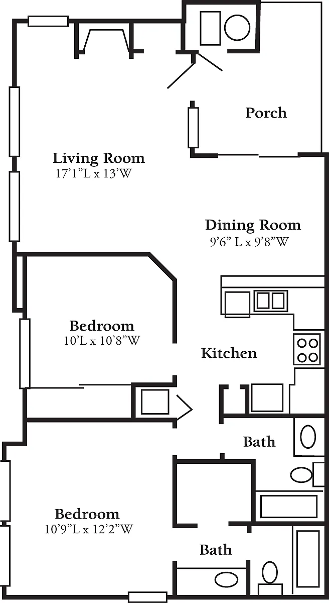 Floor plan Cedarwood