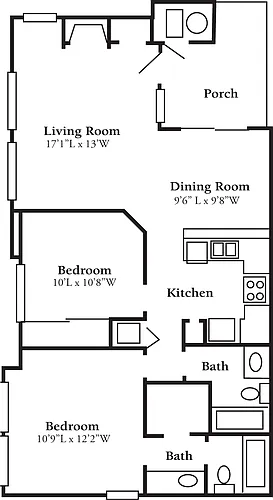 Floor plan Cedarwood
