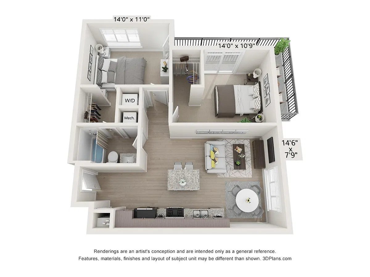 Floor plan 2A
