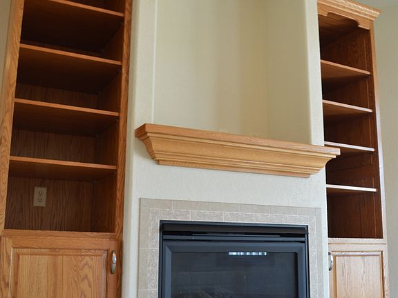 Fireplace with built ins