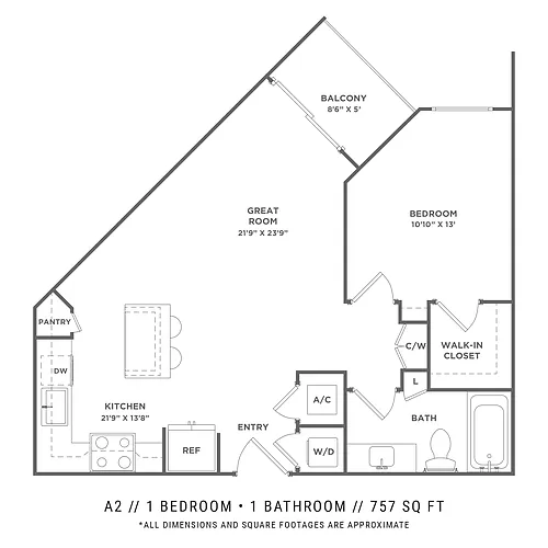Floor plan A2