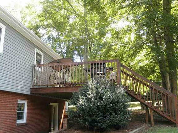 Rear of Home with Nice Deck