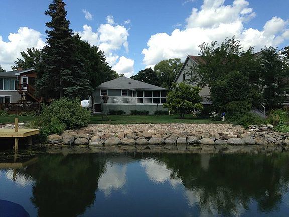 Back porch and deck (prior to pier install)