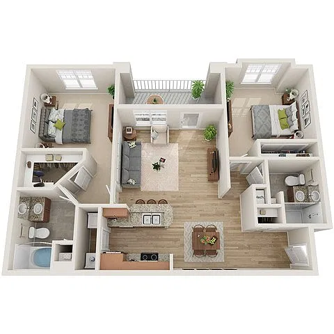Floor plan B1
