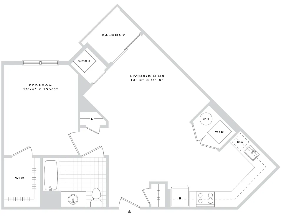 Floor plan B2-A12
