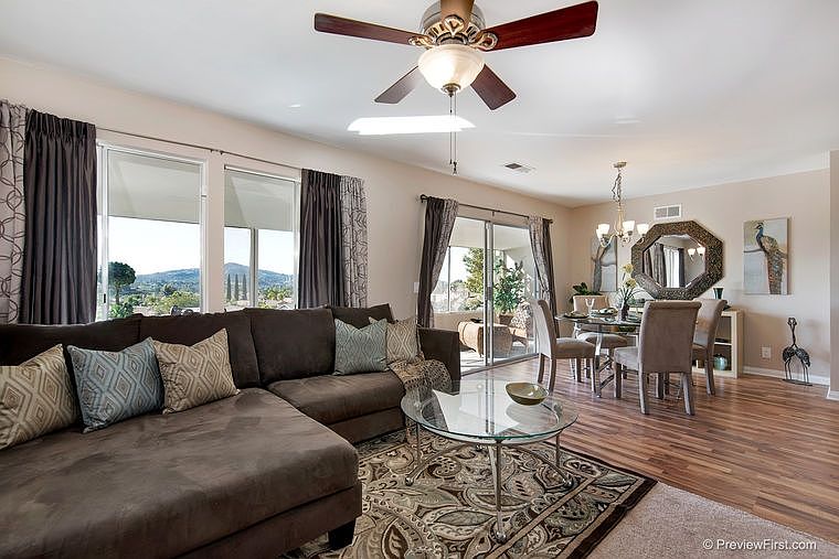 Living Room with views