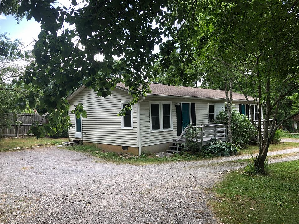 Front entry, and parking