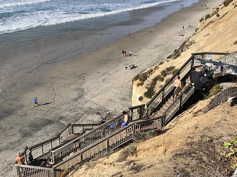 Stairs to Beach