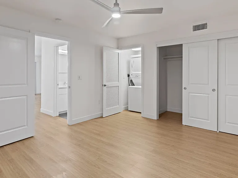 Bedroom with Hard Surface Flooring