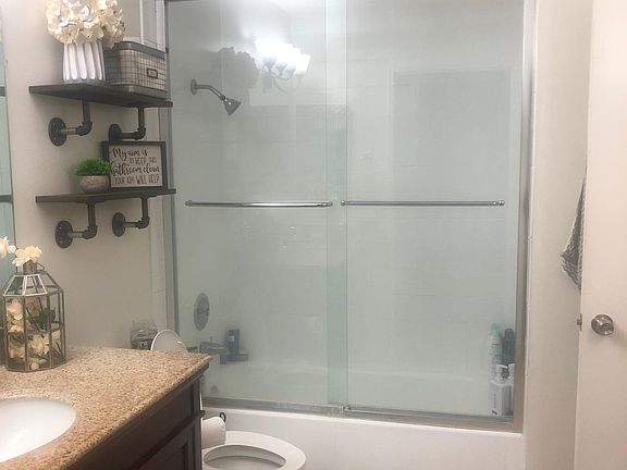 Master bathroom. Shared with one other bedroom upstairs