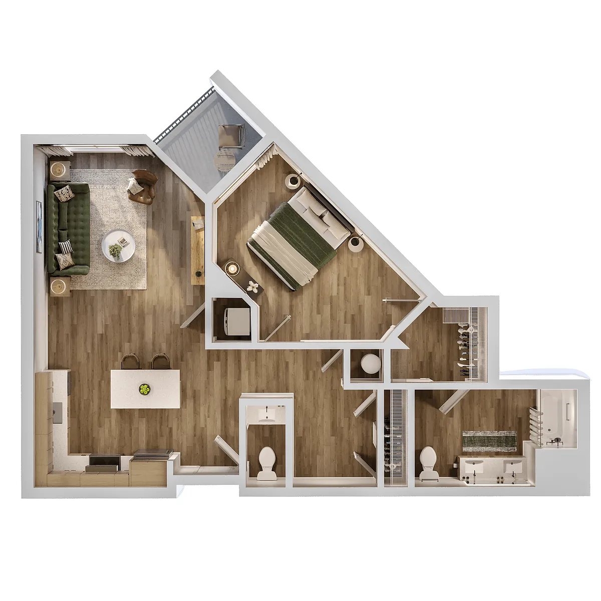 Floor plan A6D