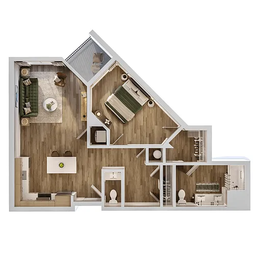 Floor plan A6D