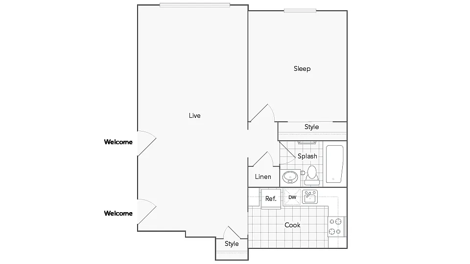 Floor plan Allentown