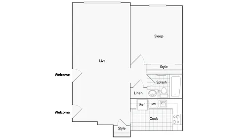 Floor plan Allentown