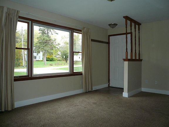 Spacious living room with lovely picture window.