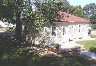 Rear of house with new deck