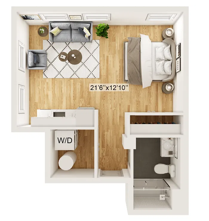 Floor plan Leigh