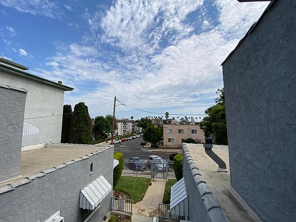 View from patio deck outside bedroom on second floor