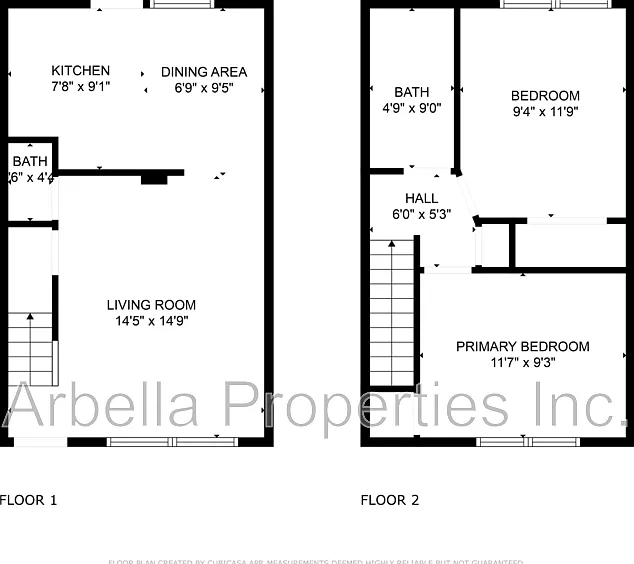 2 bed, 1.5 bath, 877 sqft, $975 — Photo 2