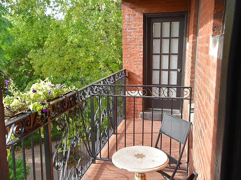 Picture yourself here enjoying a quiet morning coffee and a fresh croissant!